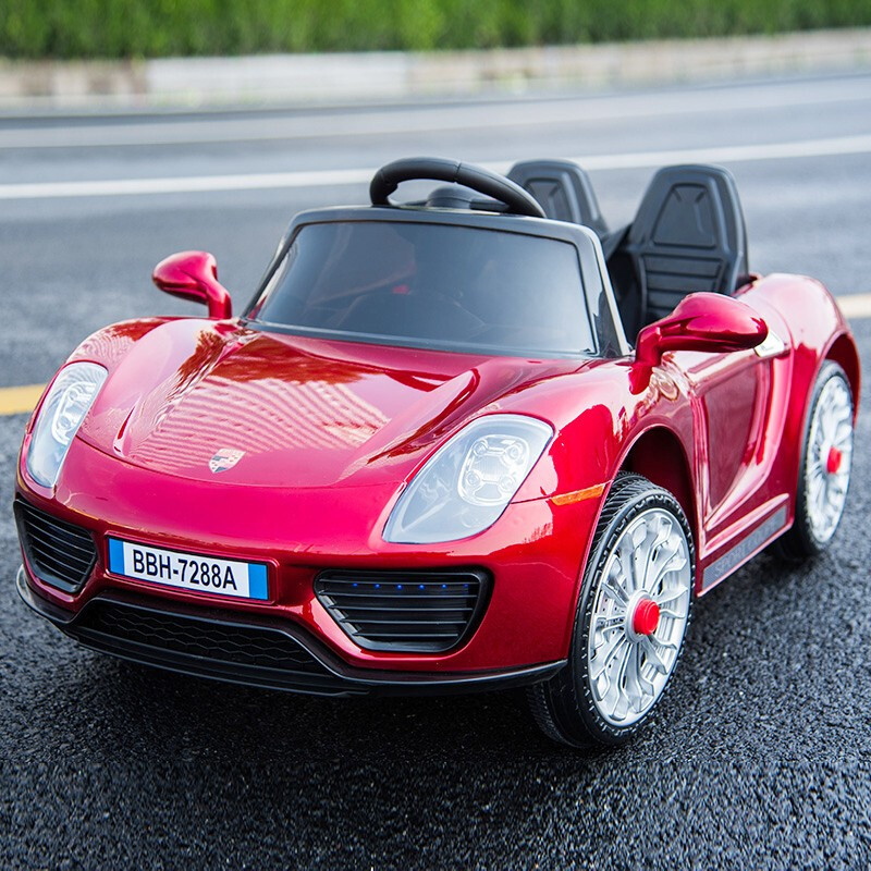 婴儿童电动车四轮可坐遥控汽车摇摆童车1-2-3-4-5岁可坐人宝宝玩具车