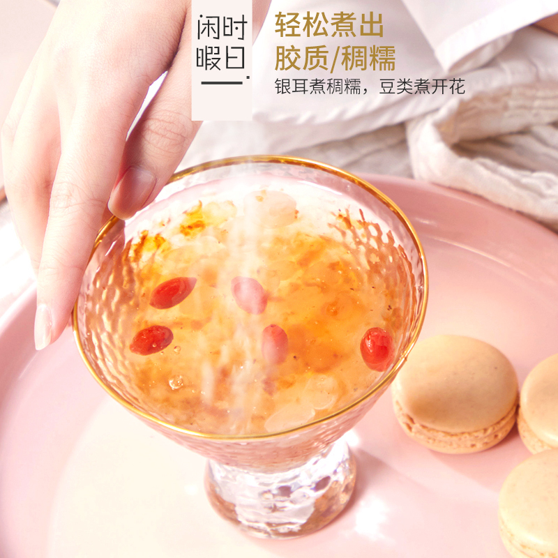 天际电炖锅 DGD10-10KWG-1 陶瓷内胆单胆宝宝锅煮粥煲汤锅BB辅食炖盅隔水炖锅全自动预约1L及以下/0.8升