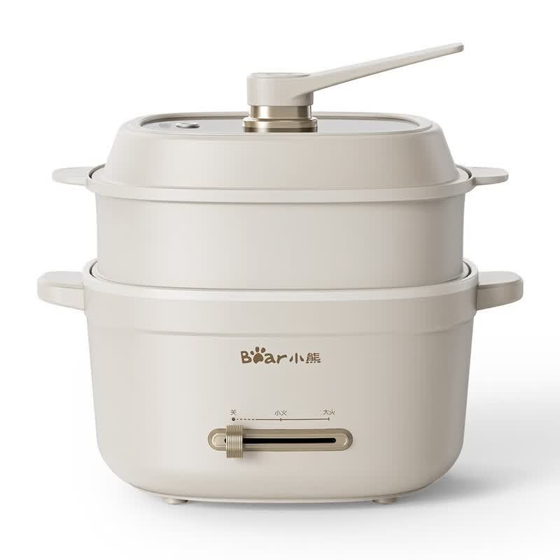 小熊多功能小家电组合 电热水壶ZDH-E15U2*1+电热锅DRG-E30U8*1+料理机LLJ-Q04B5*1