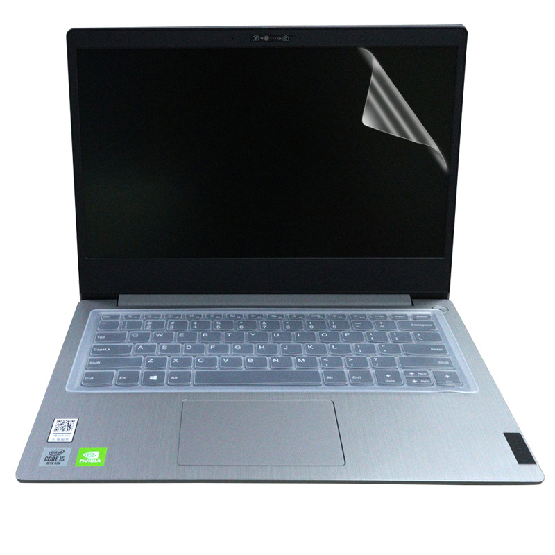 14寸联想ideapad14s键盘膜14siml2020款十代酷睿i5笔记本电脑键盘保护膜键位垫防尘套|半透绿色键盘膜