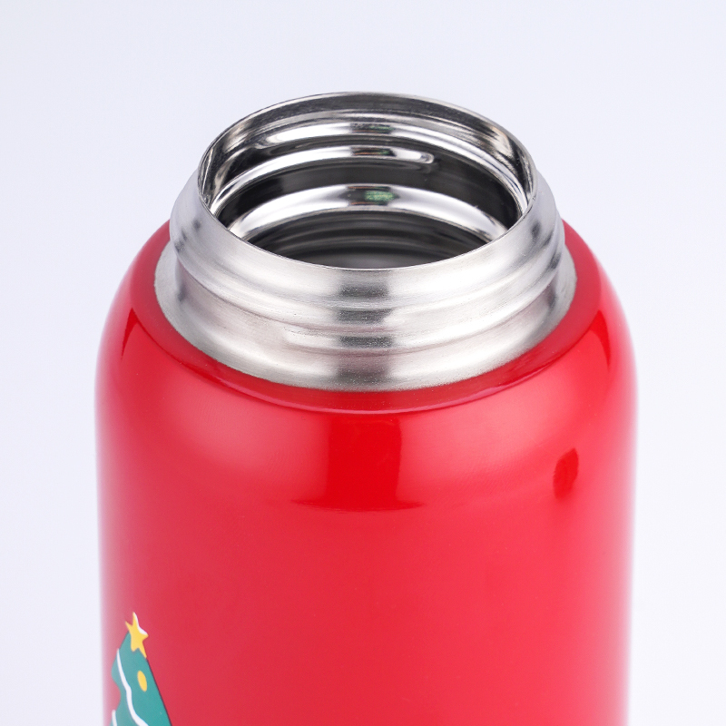 乐扣乐扣(Lock&Lock) 圣诞节儿童保温杯 550ML 带吸管一杯两盖 LHC1483