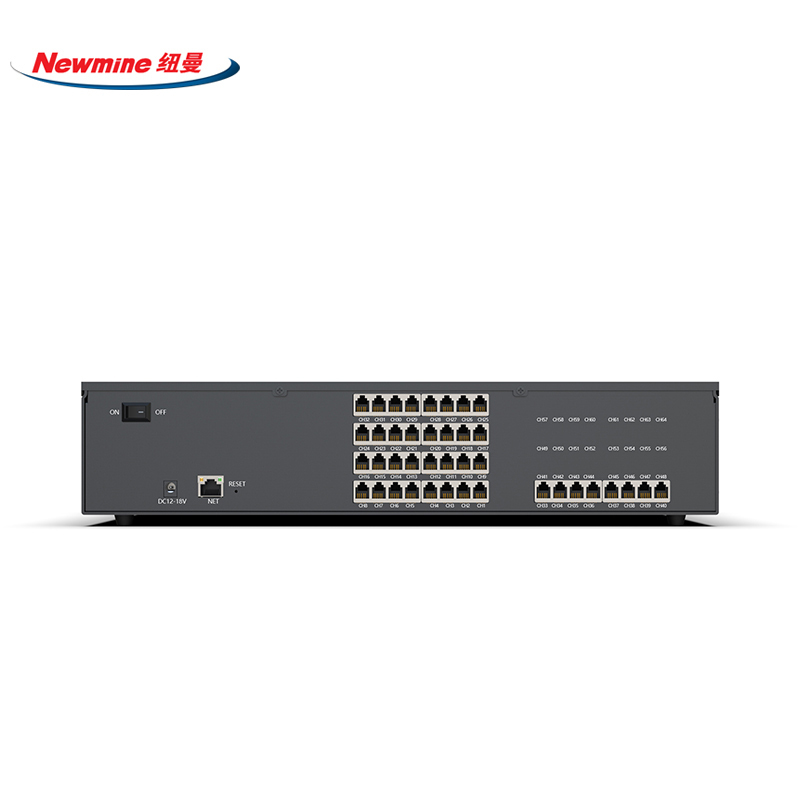 纽曼 Newmine DRS-C-40 40路电话录音仪录音盒 远程管理 40路同时录音 会议录音系统 40条线路