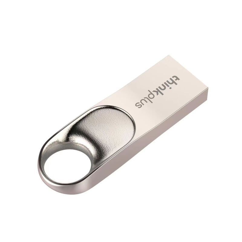 ThinkPlus联想U盘 TU201Plus升级版 USB2.0 金属直插式优盘 便携迷你 车载优盘8GB 32GB