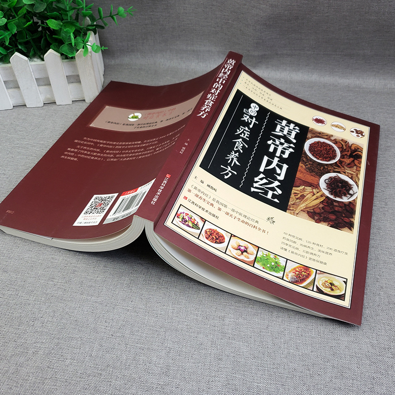 [醉染正版]黄帝内经对症食养方 对症食疗治百病 汤膳药膳粥膳煲汤菜谱四季养生 常见病食疗饮食养生书 本草纲目菜谱保健养生