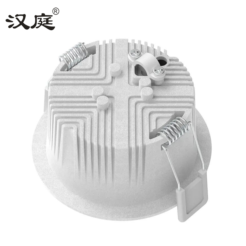 汉庭 风云筒灯 85*45mm-7w-白杯中性光高清大图