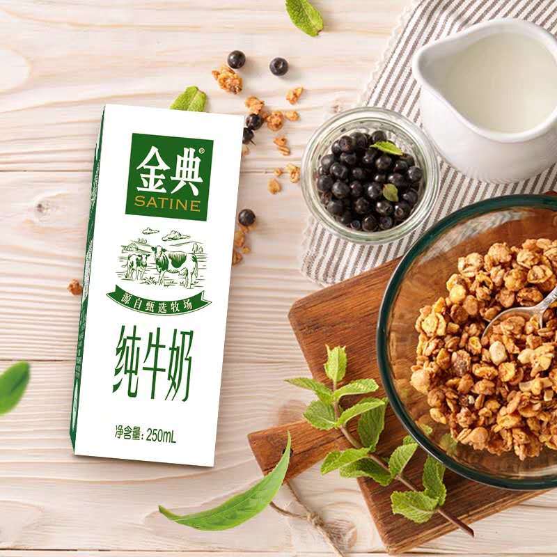 伊利 金典纯牛奶 250ml