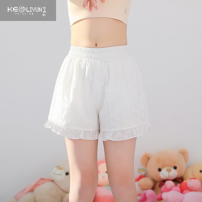 可莉允女童安全裤防走光儿童内裤夏薄款宝宝四角大童平角小女孩底裤