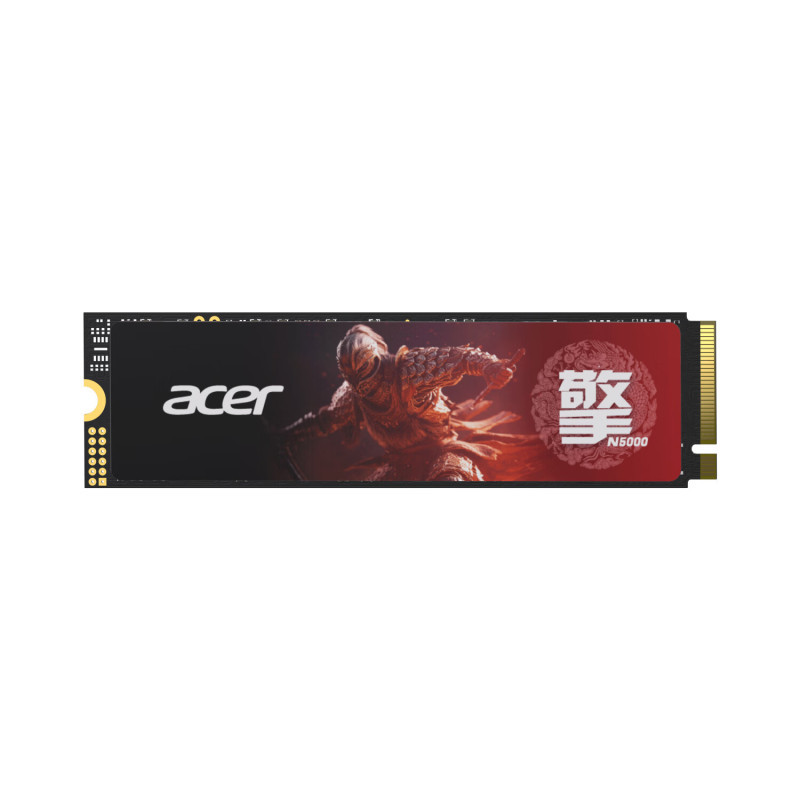 宏碁N5000 2TB固态硬盘M.2接口NVME协议 PCIE4.0 SSD 宏碁N5000 2TB PCIE4.0暗影骑士