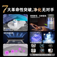 空气净化器新房家用除甲醛猫毛吸烟宠物消毒除味负离子净化机神器