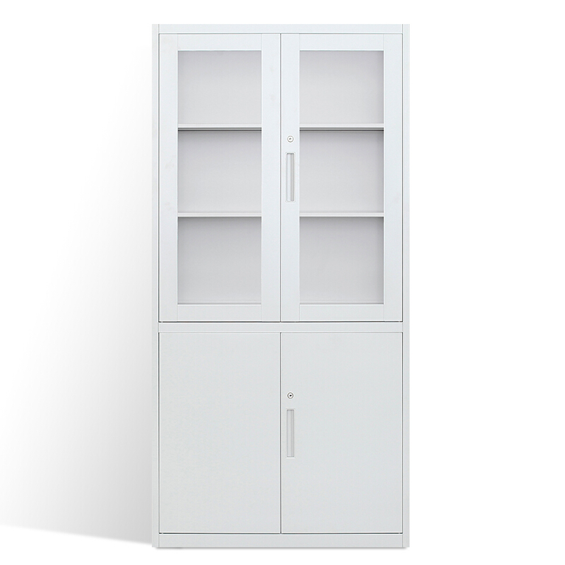 花城办公玻璃文件柜 1850*900*500mm(仅限烟台五区区内配送)