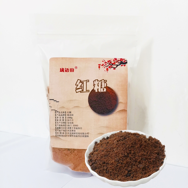 珑语田 红糖 1000g/袋高清大图