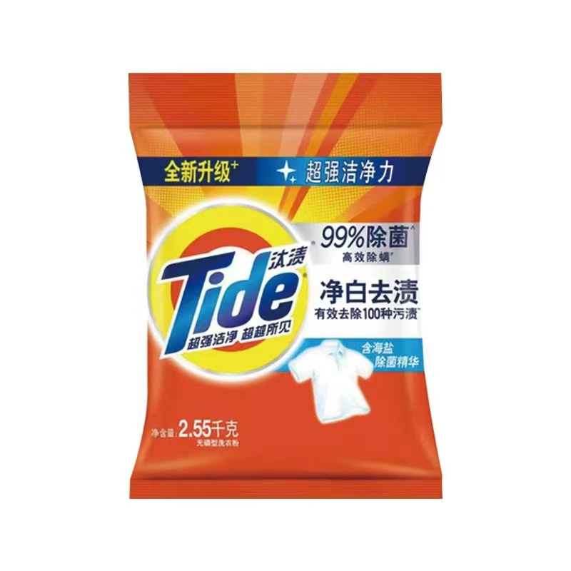 汰渍洗衣粉净白去汰渍洗衣粉2.55kg净白去渍