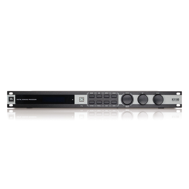 JBL KX180 专业卡拉OK数字前级效果器 KTV混响器 KX180卡拉OK数字效果器高清大图