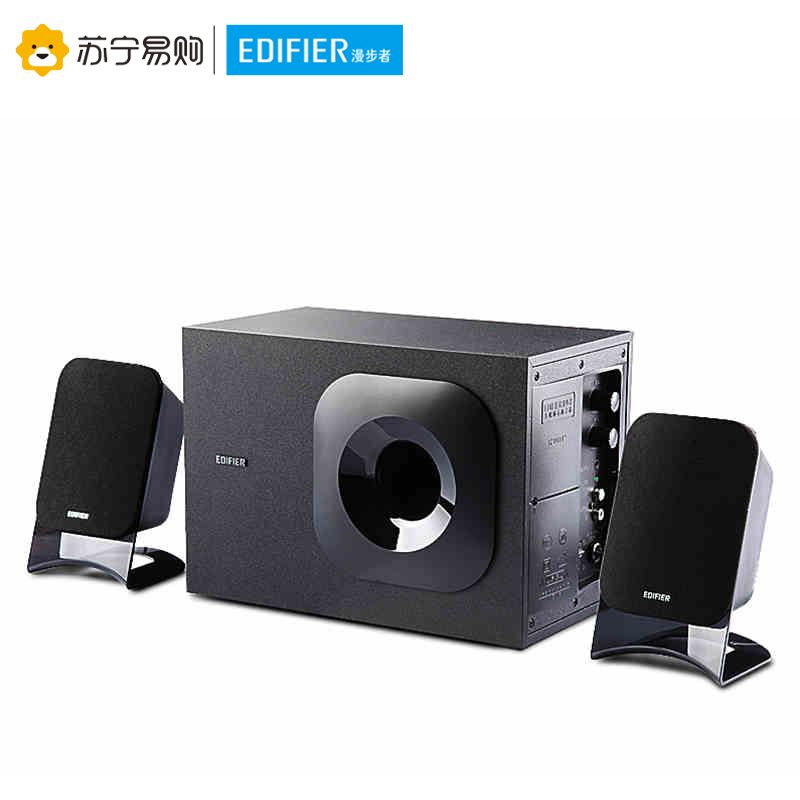 Edifier/漫步者 R201T12 台式电脑有源音响2.1声道重低音炮家用音箱