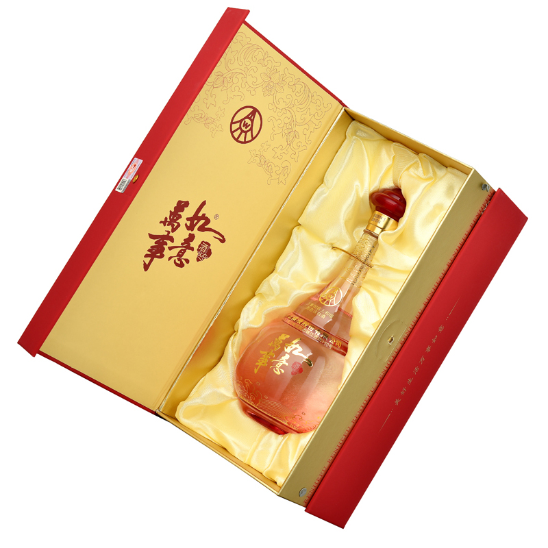 五粮液股份万事如意人和福52度500ml*6瓶纯粮浓香型白酒佳礼高清大图