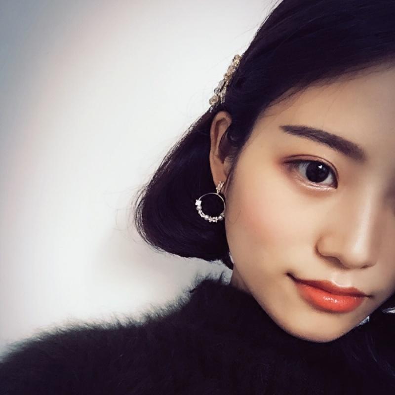 耳环大圈圈耳夹无耳洞韩版耳饰韩国时尚饰品送女朋友老婆生日礼物送女
