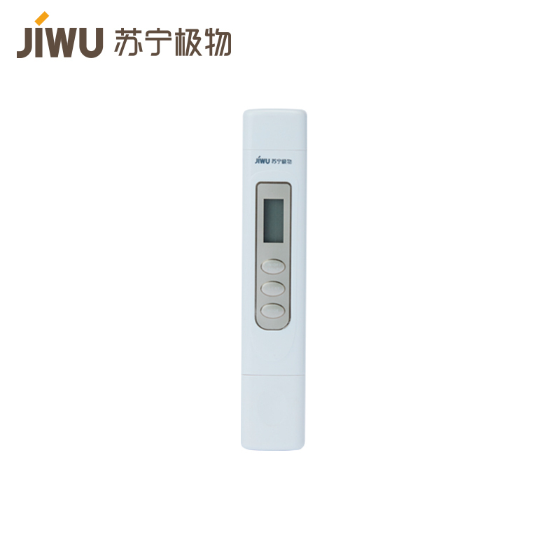 苏宁极物水质TDS检测笔 白色 智能准确检测净水器家中水质纯度 高精度工艺 整机防水 小巧便捷 水份仪