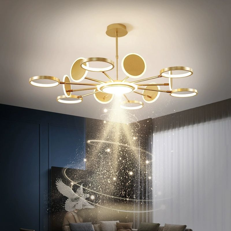 新款吊灯北欧轻奢档客厅灯后现代简约个性全屋灯具套餐网红灯饰