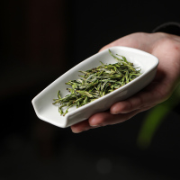 領藝 茶则搁茶茶玩茶道功夫茶具赏茶配件手工茶叶分茶荷