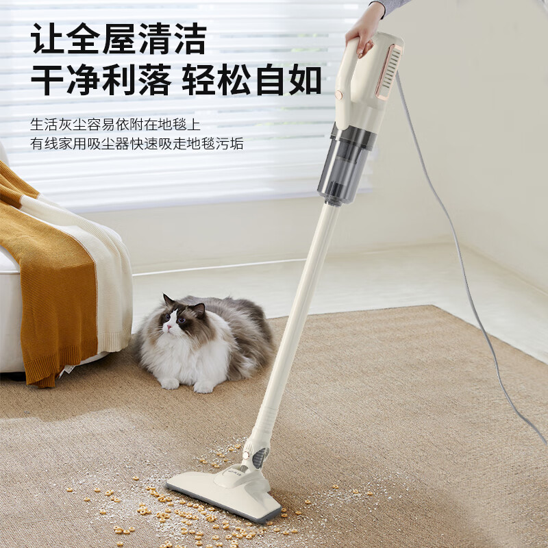 先锋吸尘器一键开关强吸力快转速灵活进入收纳方便均匀散热XJ-3高清大图
