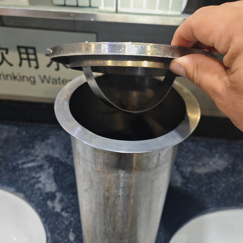 伽隽 不锈钢垃圾桶 高35cm 个高清大图