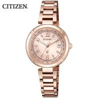西铁城(CITIZEN)手表男士日本 光动能多局电波万年历多功能时尚女表EC1118-51W