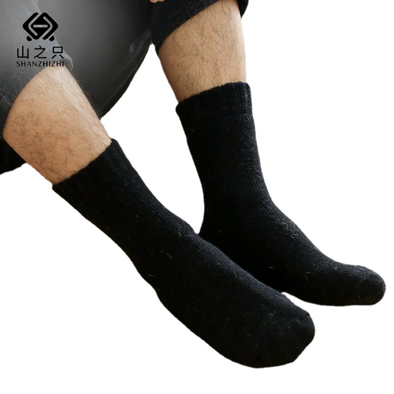 山之只 保暖 防寒羊毛袜 38-46码 双高清大图