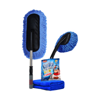 规格[洗车清洁4件套 大蜡拖+小蜡拖+小毛巾+洗车精]洗车新款蜡拖清洁用品刷子汽车掸子刷车拖把擦车扫灰除尘工具车