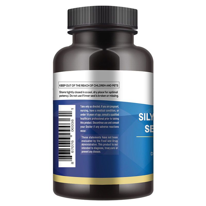 美国原装进口 优氏水飞蓟油片700mg*60片 奶蓟草水飞蓟养肝