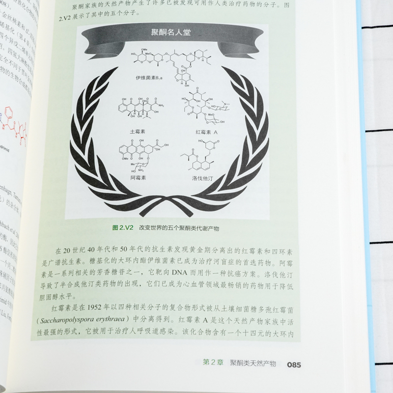 [醉染正版]天然产物生物合成:化学原理与酶学机制 合成生物学 化学原理与酶学机制 生物合成天然产物著作 天然产物化学合成