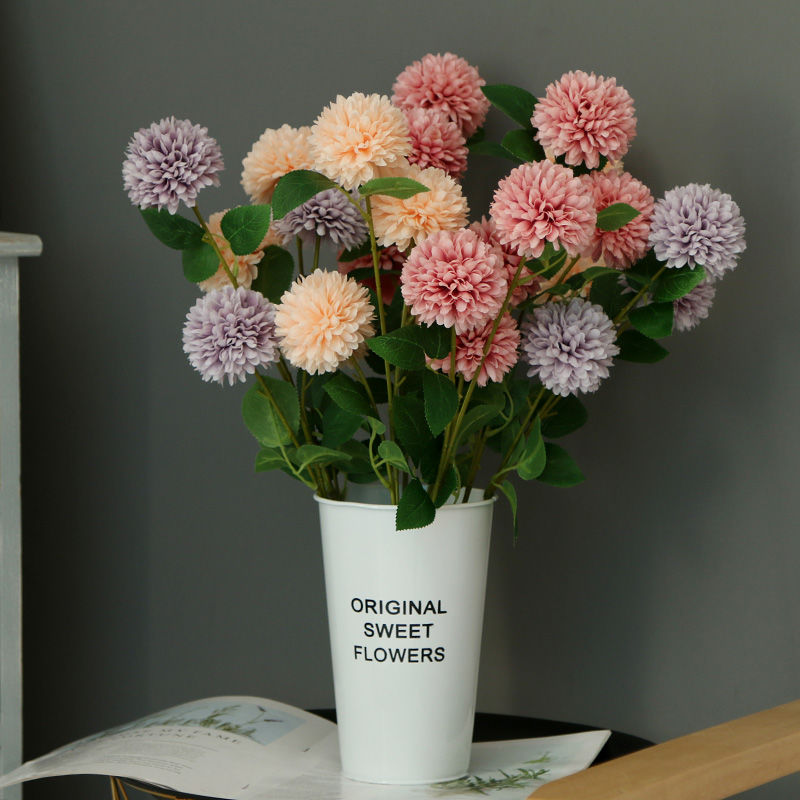 假花仿真花装饰客厅干婚庆家居卧室房间餐桌摆件塑料插花