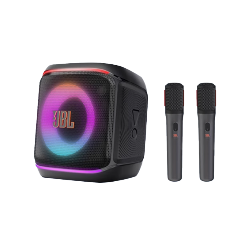 JBL Partybox Encore 2音乐战将欢唱版2蓝牙音箱户外便携家庭KTV广场舞K歌街舞直播音响高清大图