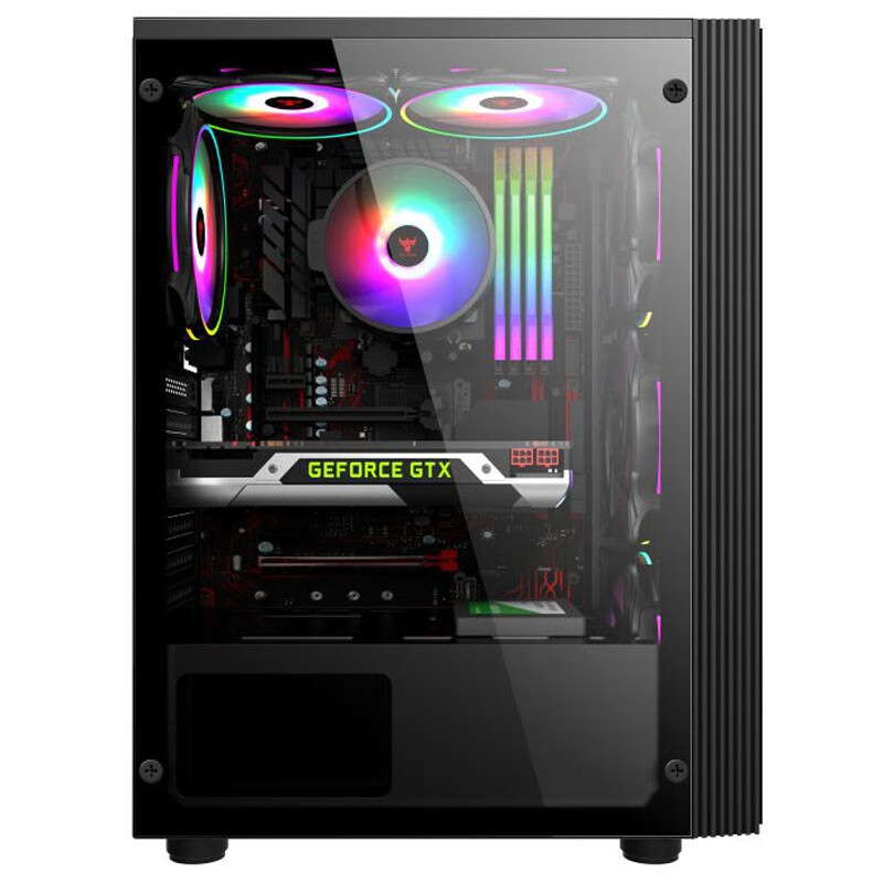铭能 i9级十六核E5-2698BV3/RTX3060 12G独显/64G内存/1T固态 台式电脑 台式机 DIY组装机 电脑主机 组装电脑 家用办公组装机商务学生直播游戏电脑台式高清大图