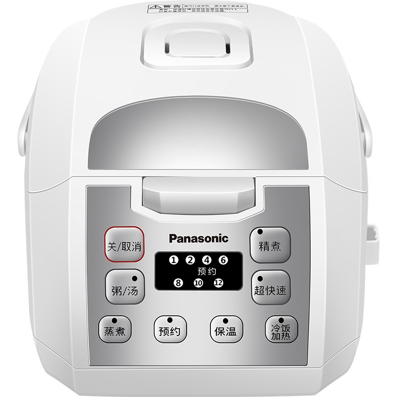 松下/PanasonicSR-MGT108电饭煲电饭煲 微电脑可预约1-4人多功能煮饭电饭锅 3L 1台(单位:台)