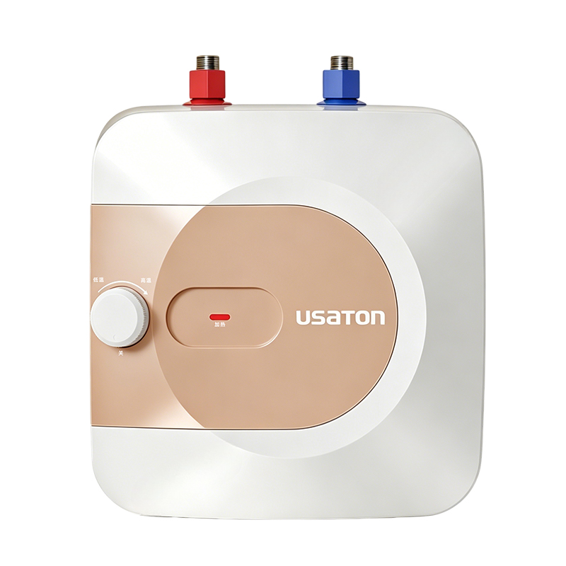 阿诗丹顿 家用储水式电热水器1500W一级能效节能省电DSZF-6J15 储水式小厨宝6.6升 上出水