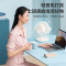 美的(Midea)台扇家用办公居家涡轮扇台式空气循环扇宿舍学生小风扇迷你小巧电风扇GAF18AD