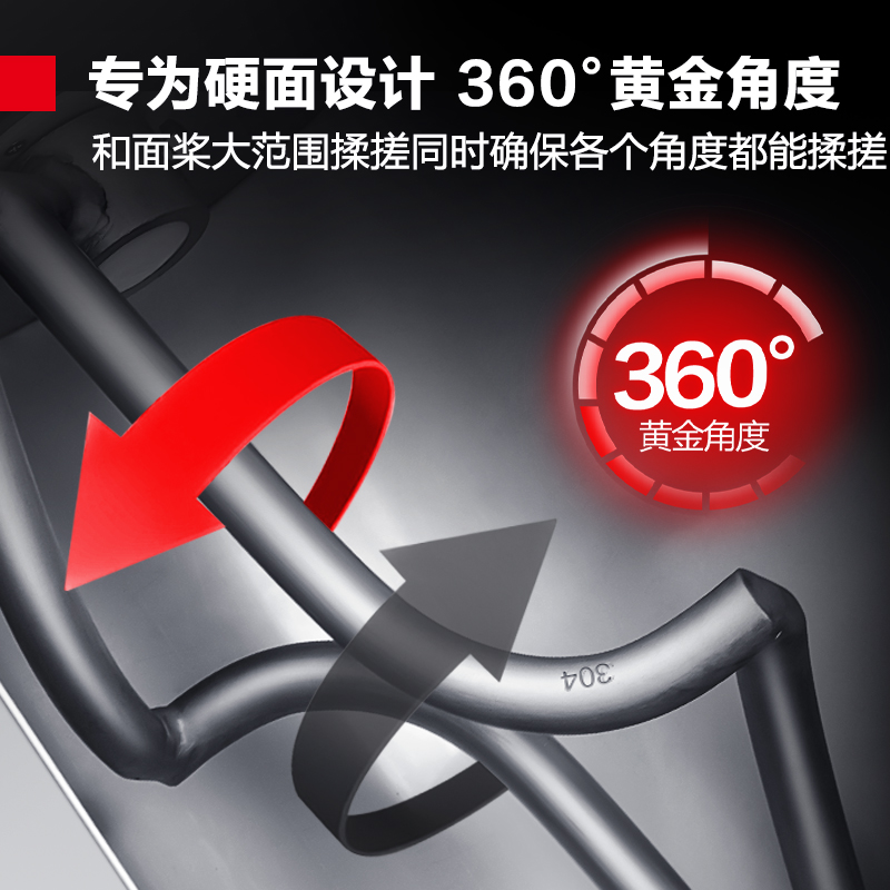 德玛仕(DEMASHI)厨师机全自动 和面机 商用厨房多功能揉面机HMJ25高清大图