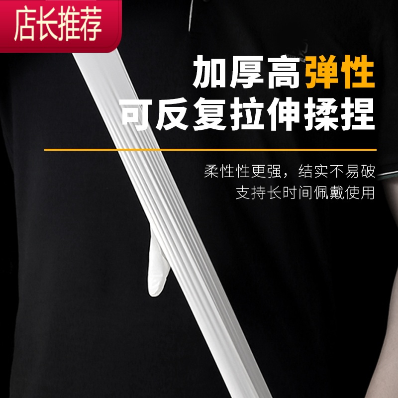 一次性手套pvc食品级专用乳胶丁腈手套批发加厚厨房美容院餐饮厅JING PING TPE手套200只