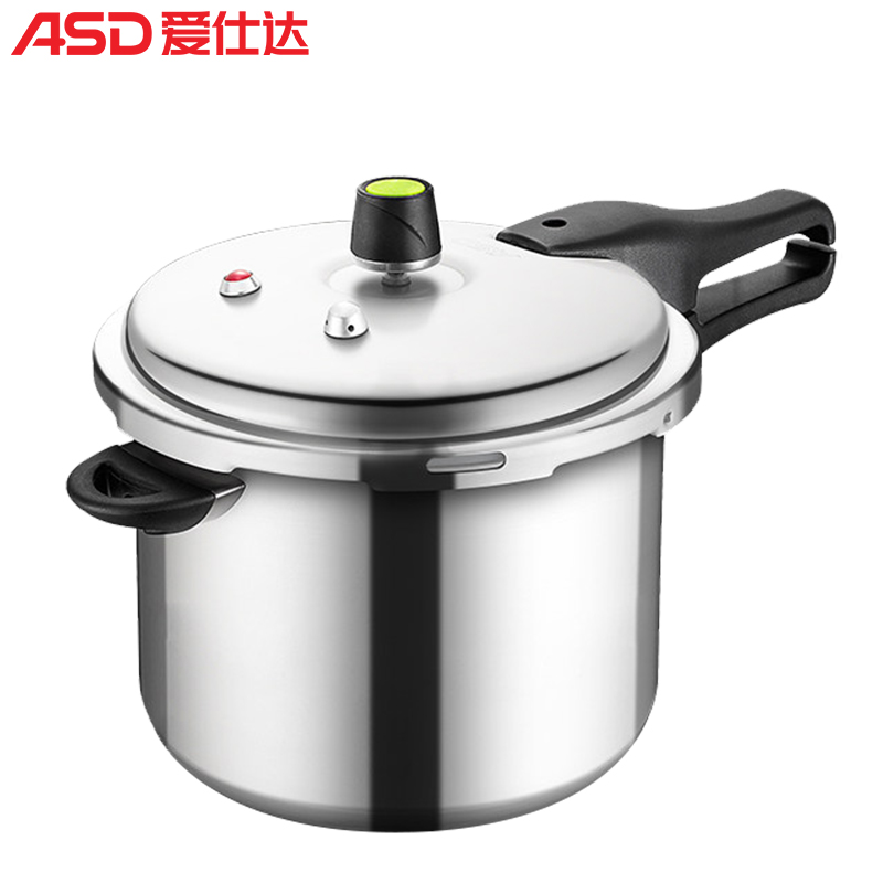 爱仕达(ASD) 锅具高压锅 YL22S2WG 22CM六保险铝制铝合金燃气灶明火适用压力锅 5L高清大图