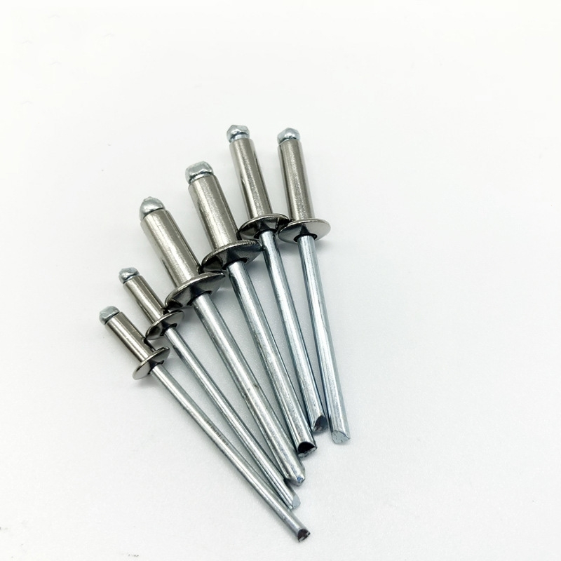 定制不锈钢拉铆钉半钢圆头抽芯拉铆钉规格m3-m5系列
