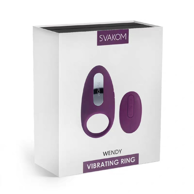 司沃康(SVAKOM)温妮Winni无线遥控震动套环 充电变频振动锁精环穿戴式阴茎套男女共振按摩器跳蛋 情趣成人用品