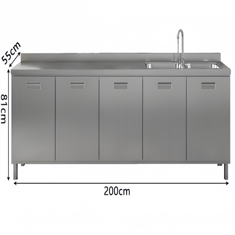 依韵珂餐边柜200*55*81cm个高清大图