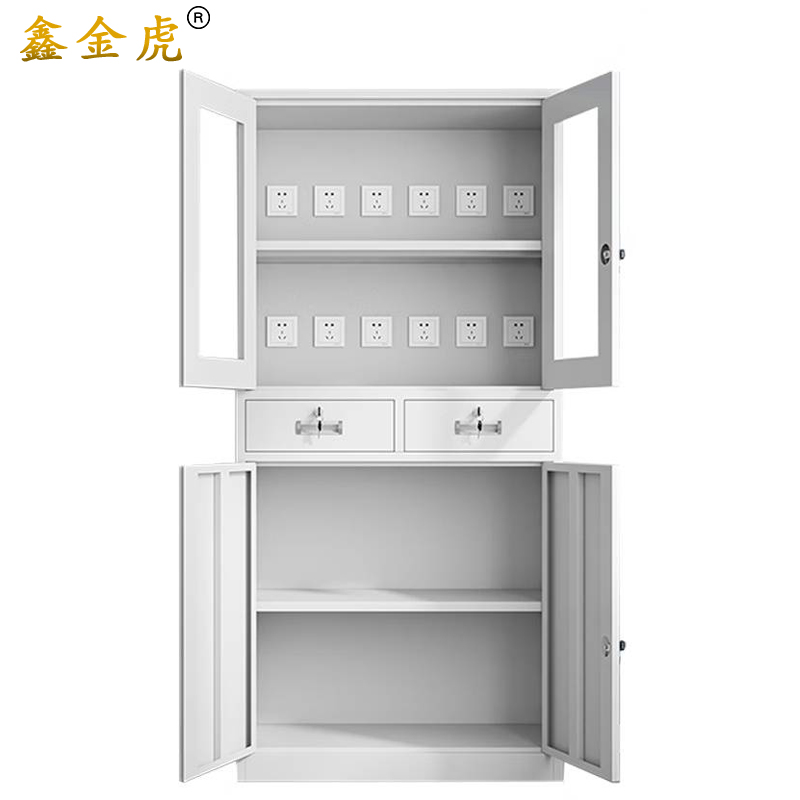 鑫金虎智能手机充电柜12位 850*390*1800mm高清大图