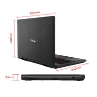 华硕（ASUS）飞行堡垒FX63VM7700 15.6英寸“吃鸡”游戏本笔记本电脑（i7-7700HQ 8G 128GB+1TB GTX1060 6G 120Hz电竞屏）