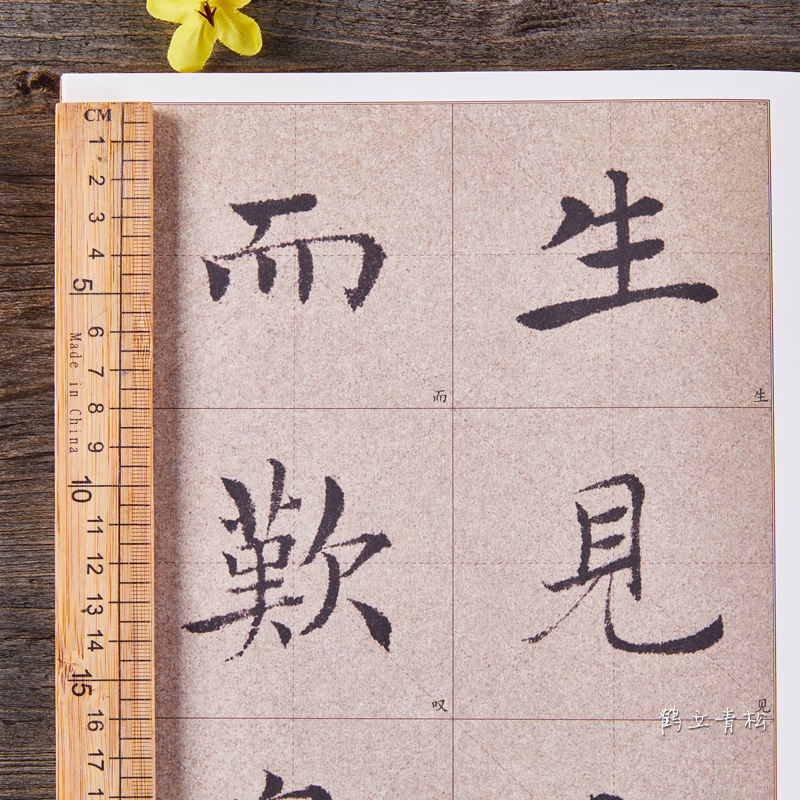 [正版]褚遂良倪宽赞 名家墨宝选粹临帖放大本 褚体楷书毛笔书法字帖附简体旁注武鄂编 成人初学者入门书法习字帖崇文书局