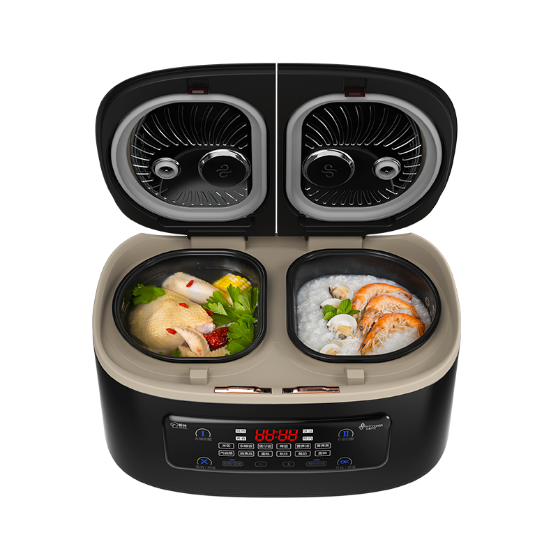 非煮不可 Fitcooker 迷你电饭煲2 5l 2智能小电饭锅双胆电饭煲多功能电饭锅24小时预约家用2 6人带蒸笼报价 参数 图片 视频 怎么样 问答 苏宁易购