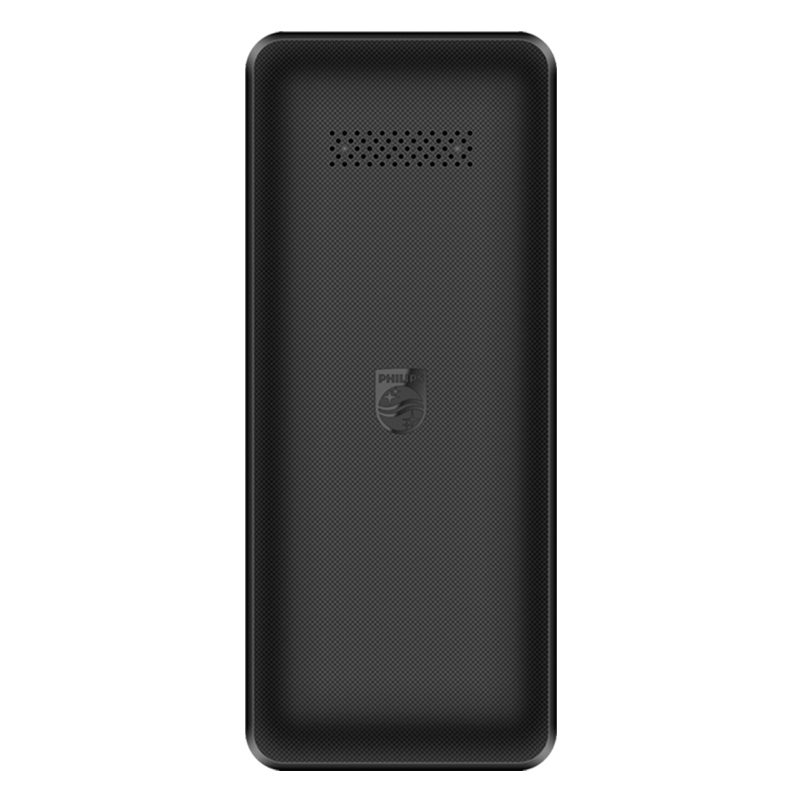 飞利浦 PHILIPS E102A 陨石黑 移动2G直板按键老人手机 学生机备用机老人机