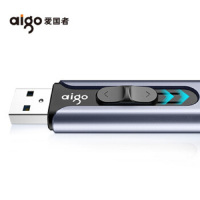 [精选]爱国者(aigo)U盘U335两用优盘定制u盘高速电脑迷你U盘创意手机U盘128GB