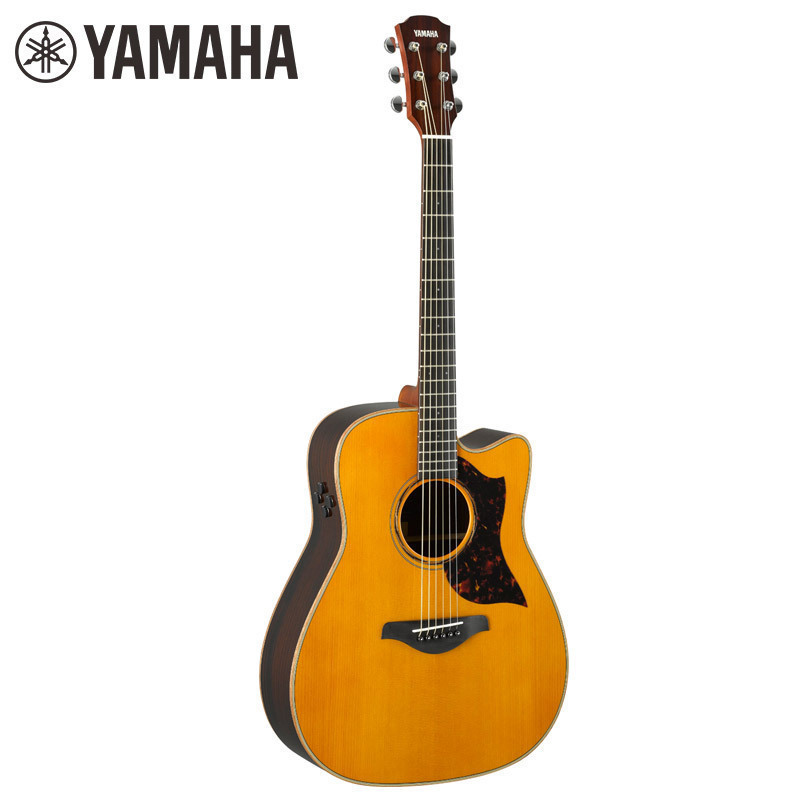 YAMAHA雅马哈吉他A3R/A3M/AC3R系列全单吉他 电箱款木吉他单板缺角表演舞台演出jita 40/41英寸高清大图
