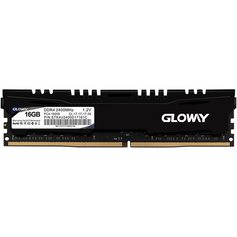 光威(Gloway) 悍将 DDR4 16GB 2400频率 台式机内存条